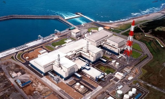 Nhà máy điện hạt nhân Kashiwazaki - Kariwa nhìn từ trên cao. Ảnh: IAEA