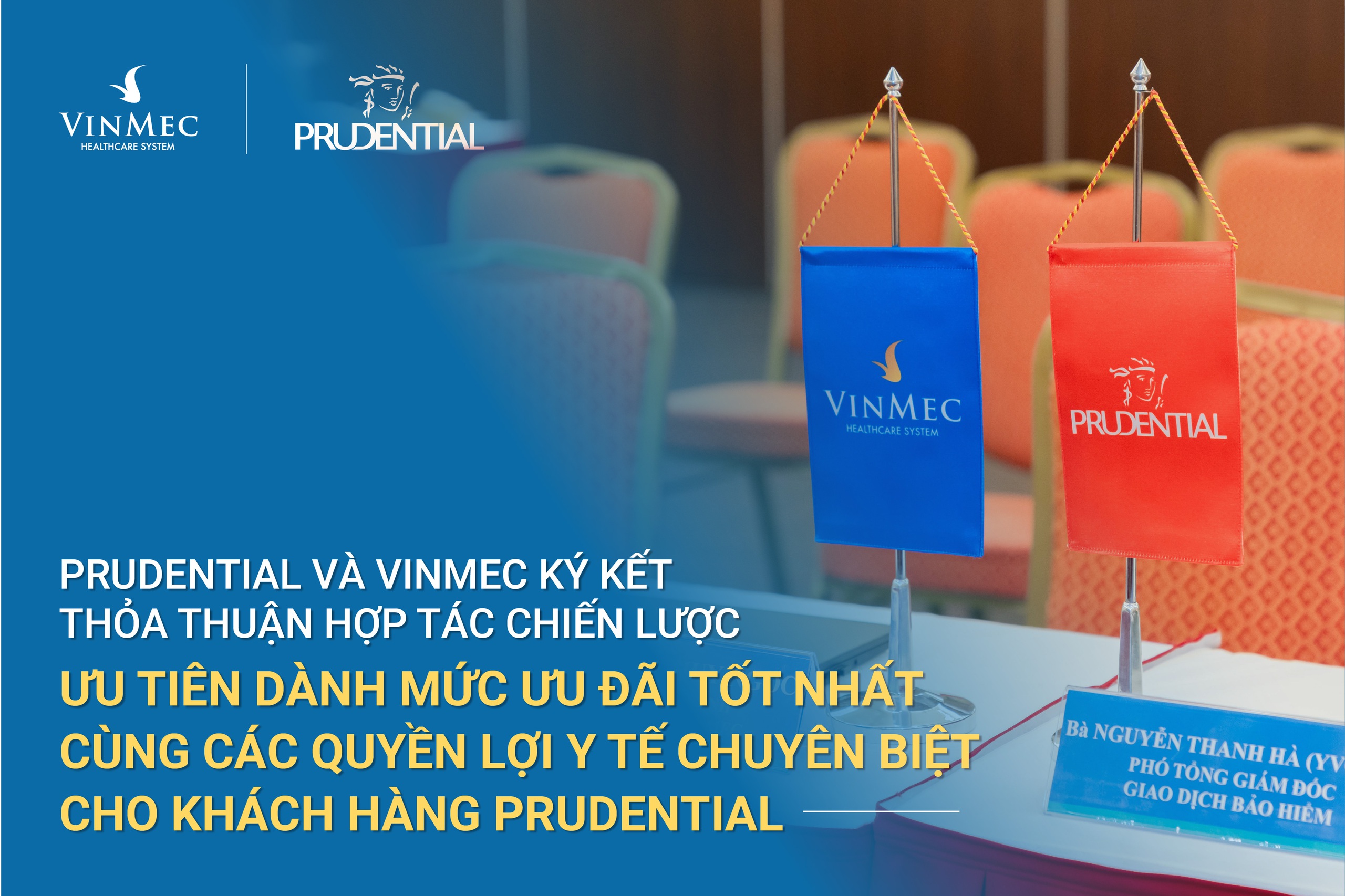 Prudential và Vinmec hợp tác nhằm mang lại giải pháp y tế tốt hơn cho khách hàng- Ảnh 1. Prudential và Vinmec hợp tác nhằm mang lại giải pháp y tế tốt hơn cho khách hàng- Ảnh 1.