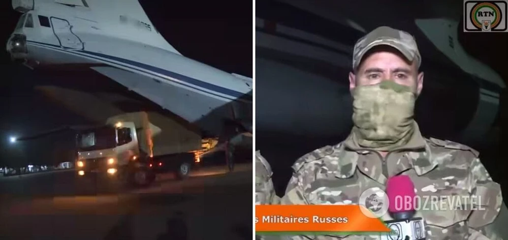Chuyên viên quân sự Nga vừa tới Niger. Ảnh: OBOZ.UA