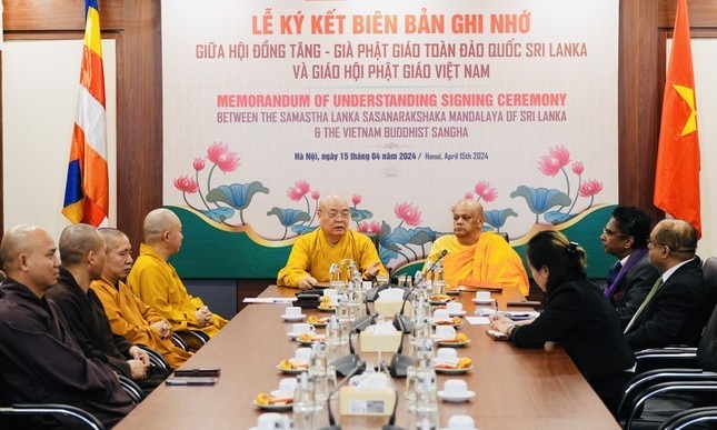 베트남과 스리랑카 간 불교 협력 강화