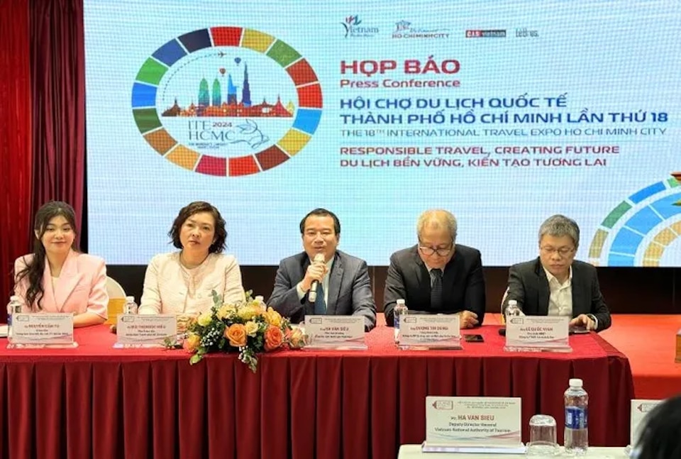 Conferencia de prensa para presentar ITE HCMC 2024