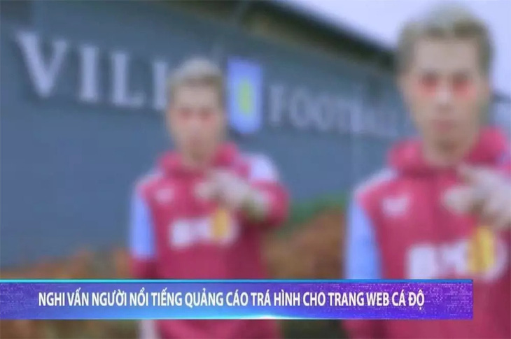 Tin tức giải trí 3-4: Hình tràn trên web cá độ, Jack vẫn khẳng định không liên quan- Ảnh 1. Hình ảnh đã bị che mờ của Jack trên sóng VTV - Ảnh: VTV