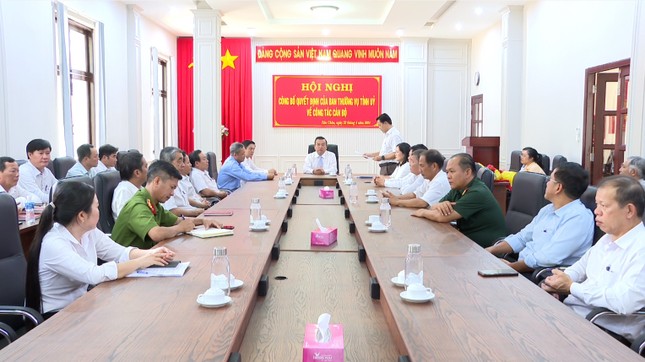 Tỉnh ủy Tây Ninh triển khai quyết định về công tác cán bộ ảnh 1