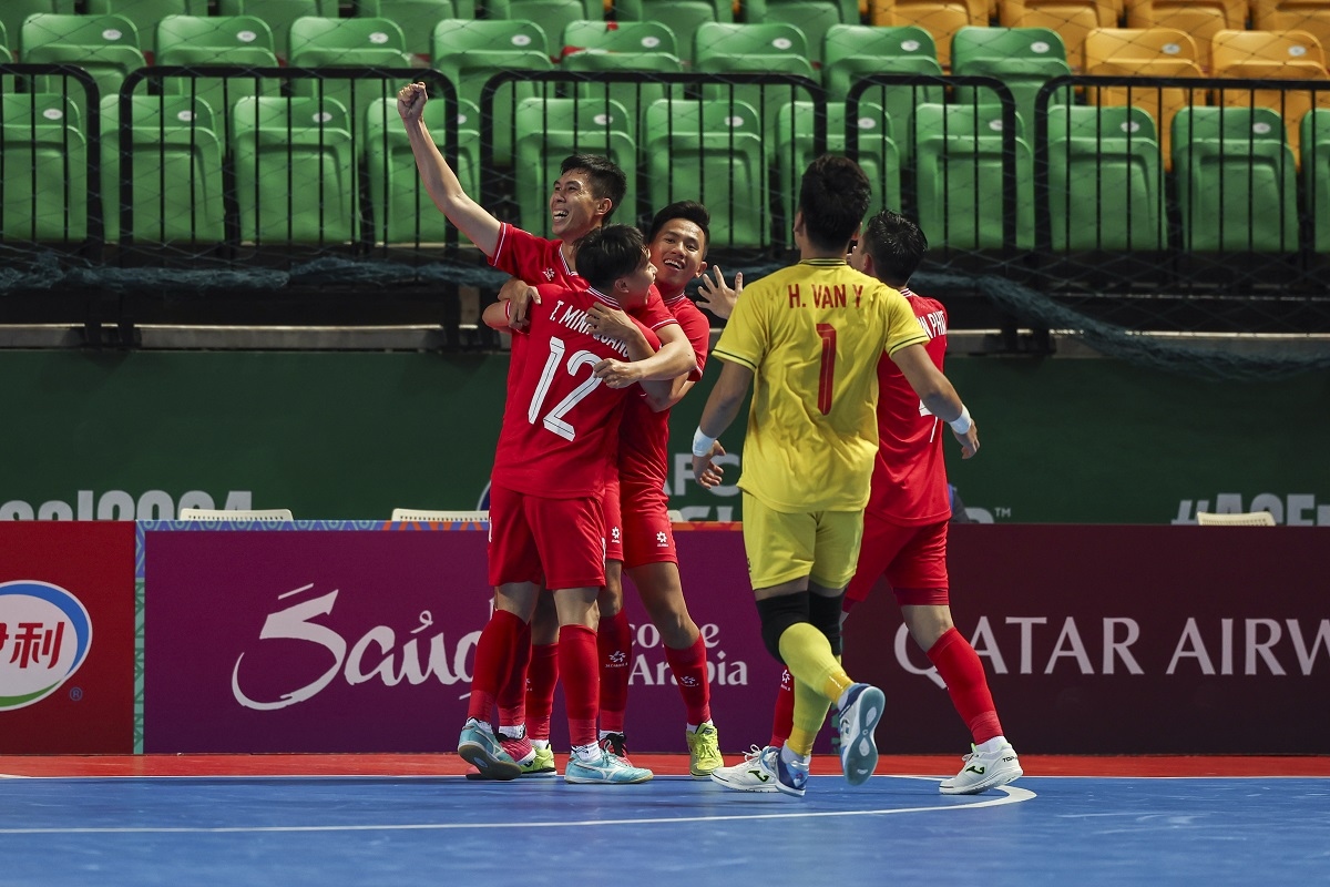 truc tiep Dt futsal viet nam - Dt futsal kyrgyzstan viet tiep giac mo world cup hinh anh 1