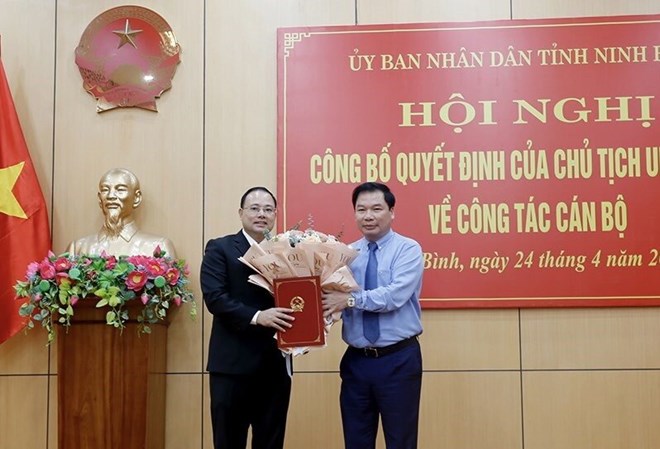 UBND tỉnh Ninh Bình bổ nhiệm Tân Phó Chánh văn phòng