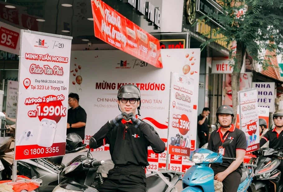Minh Tuấn Mobile khai trương chi nhánh tiếp theo tại quận Tân Phú, TPHCM