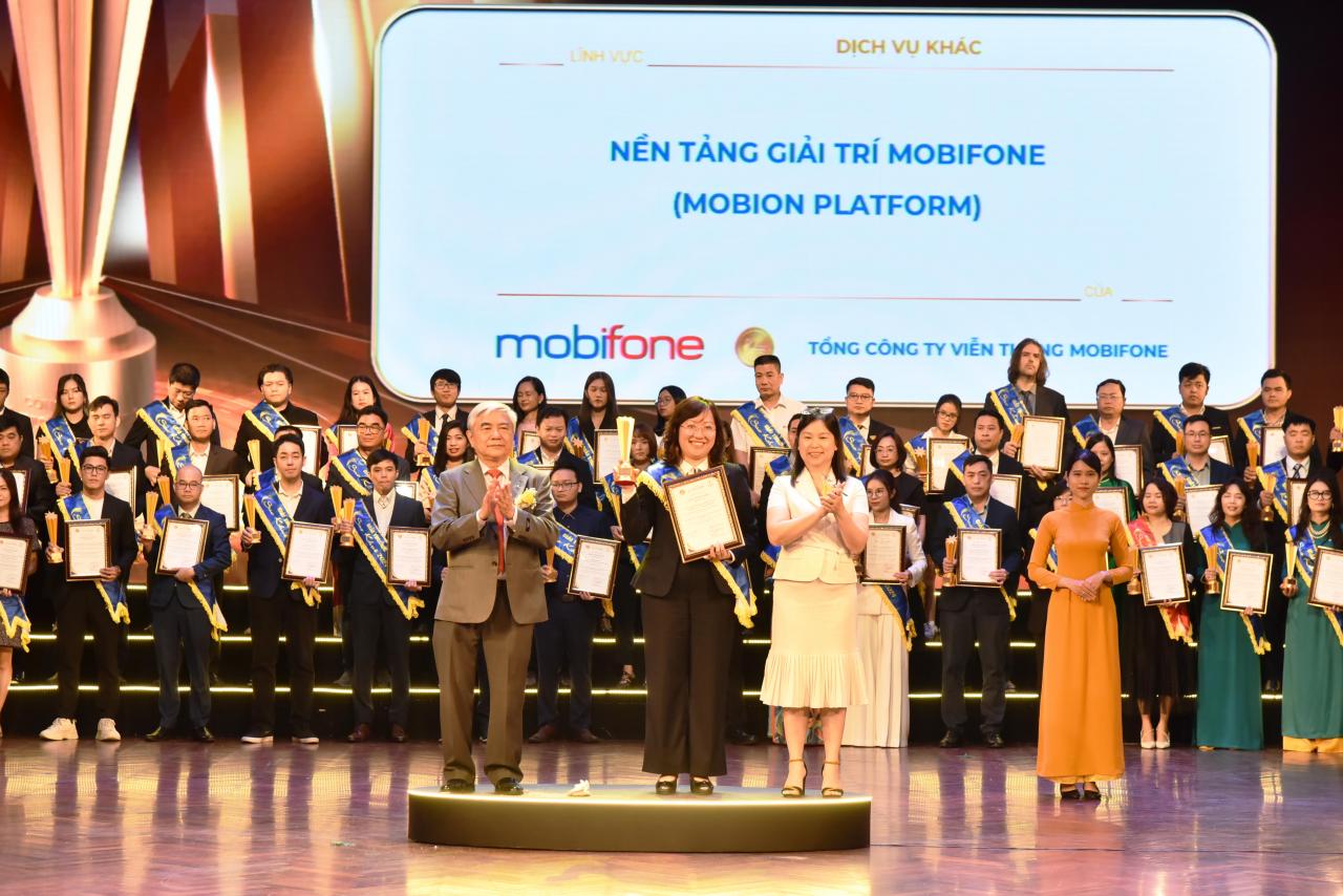 MobiFone bội thu giải thưởng tại Sao Khuê 2024
