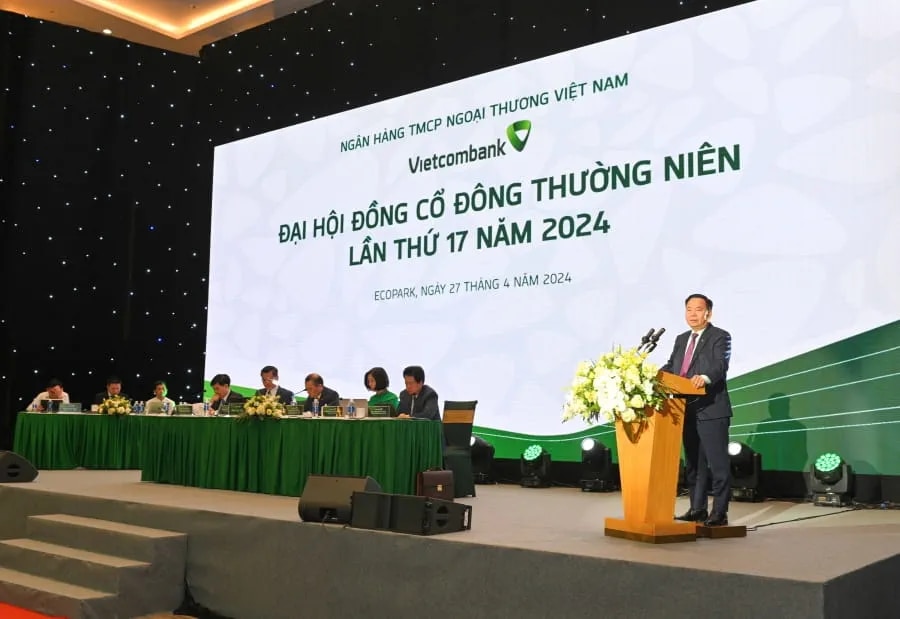 Vietcombank tổ chức thành công Đại hội đồng cổ đông thường niên lần thứ 17 năm 2024