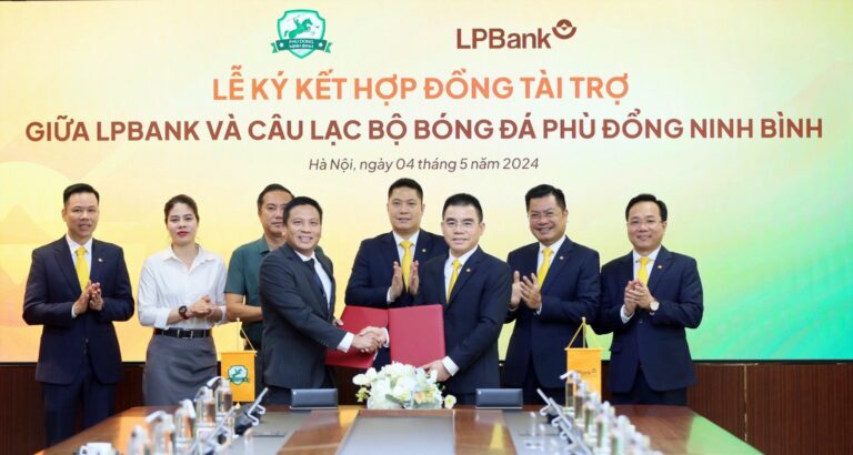 May 04, 5: LPBank sponsors Phu Dong Ninh Binh Football Club