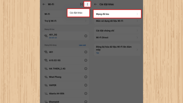 Hướng dẫn cách xem mật khẩu WiFi trên OPPO - 3