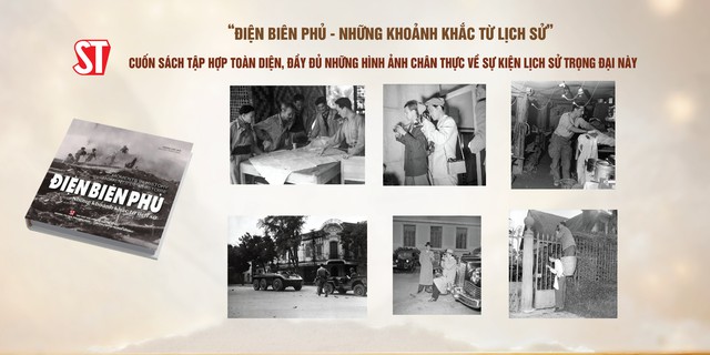 Xuất bản sách "Điện Biên Phủ - Những khoảnh khắc lịch sử" bằng 3 thứ tiếng - Ảnh 2. Xuất bản sách "Điện Biên Phủ - Những khoảnh khắc lịch sử" bằng 3 thứ tiếng - Ảnh 2.