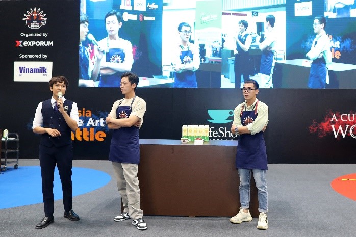 Vinamilk khẳng định vị thế trong pha chế tại đấu trường quốc tế Asia Latte Art Battle- Ảnh 6. Vinamilk khẳng định vị thế trong pha chế tại đấu trường quốc tế Asia Latte Art Battle- Ảnh 6.