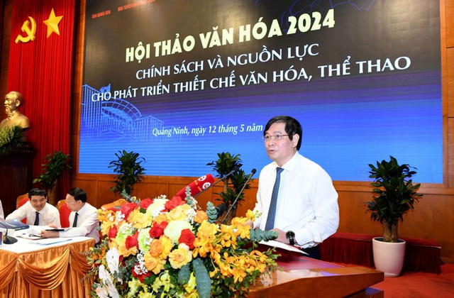 Phó Thủ tướng Trần Hồng Hà: Khơi thông nguồn lực, đưa văn hóa trở thành động lực - Ảnh 4. Phó Thủ tướng Trần Hồng Hà: Khơi thông nguồn lực, đưa văn hóa trở thành động lực - Ảnh 4.