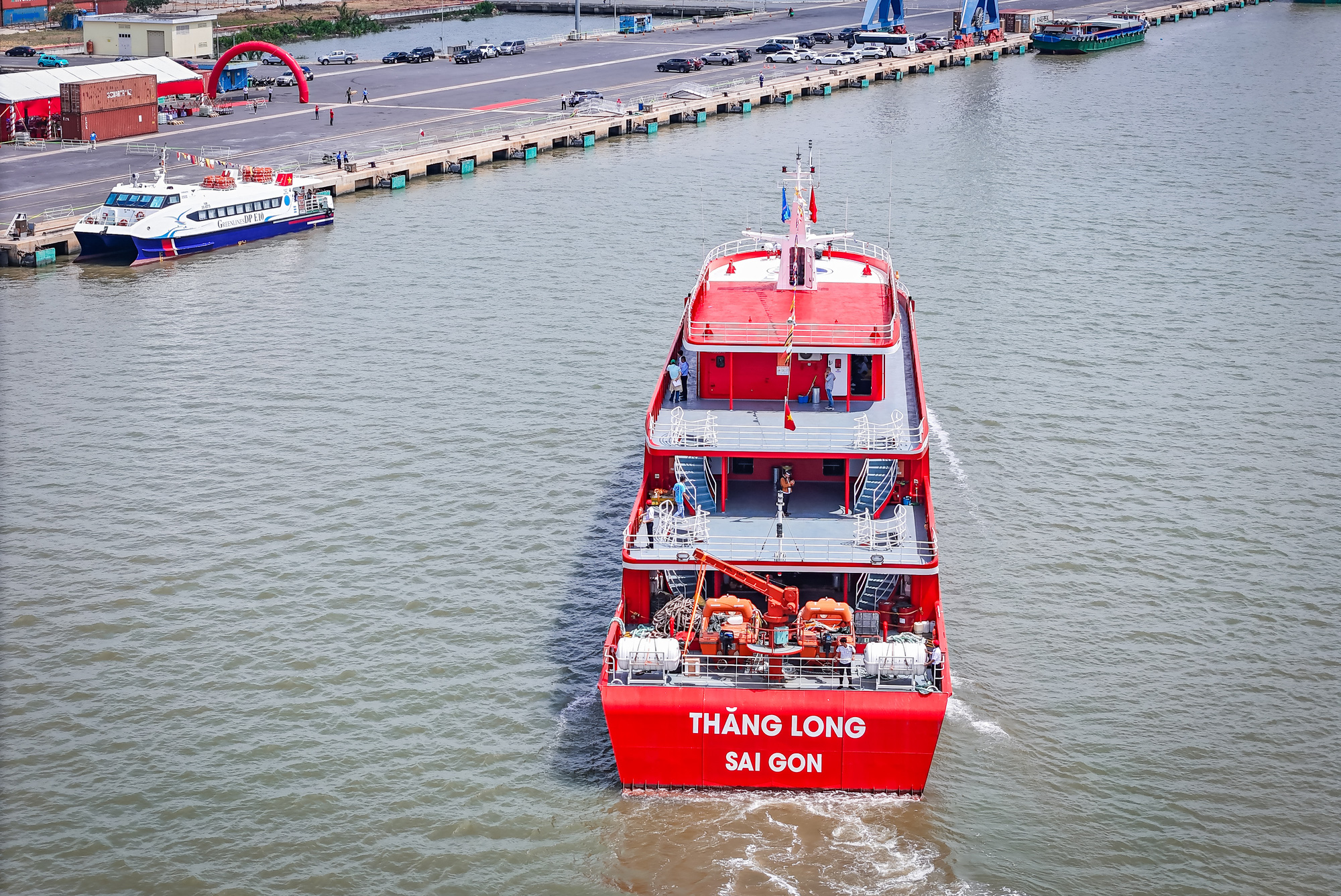 Khai trương siêu tàu cao tốc TP.HCM - Côn Đảo chở được ngàn người- Ảnh 13. Khai trương siêu tàu cao tốc TP.HCM - Côn Đảo chở được ngàn người- Ảnh 13.