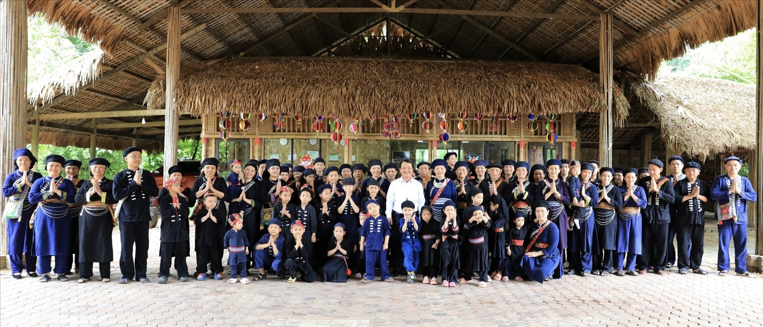 (Tin BT) Bộ trưởng, Chủ nhiệm Uỷ ban Dân tộc Hầu A Lềnh thăm, làm việc tại tỉnh Thái Nguyên 3