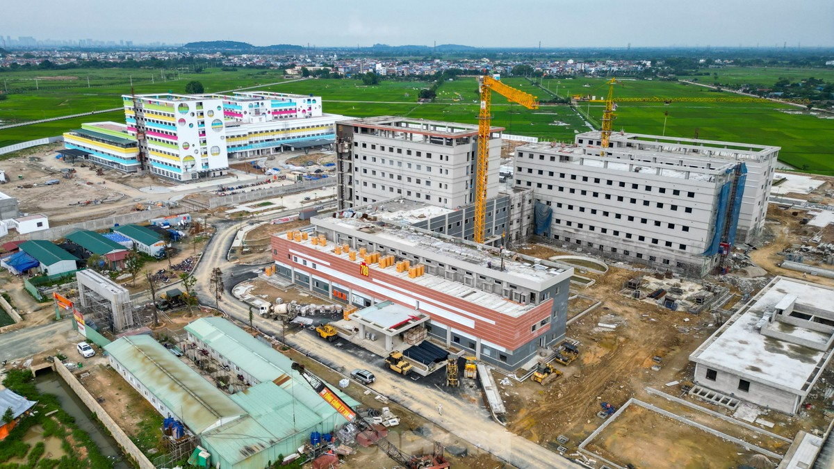 Toàn cảnh 2 bệnh viện Trung ương trị giá 1.500 tỷ đồng ở Hà Nội sau hơn một năm thi công ảnh 3