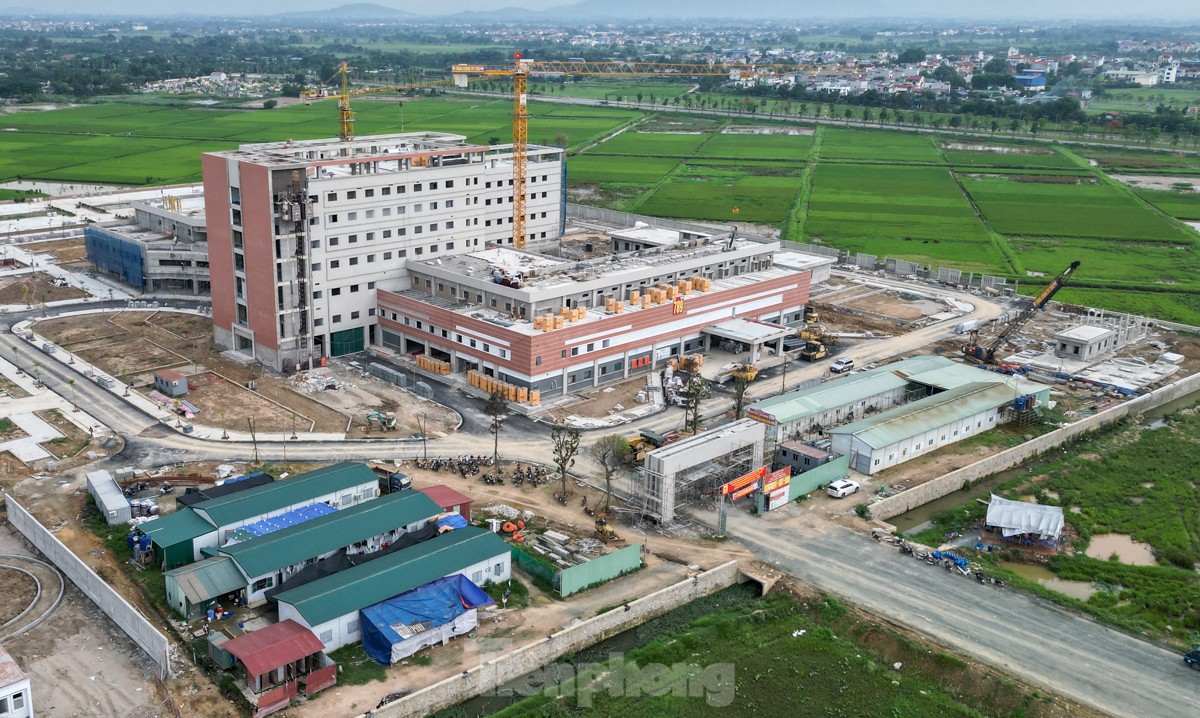 Toàn cảnh 2 bệnh viện Trung ương trị giá 1.500 tỷ đồng ở Hà Nội sau hơn một năm thi công ảnh 5