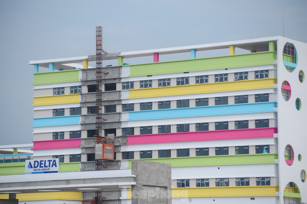 Toàn cảnh 2 bệnh viện Trung ương trị giá 1.500 tỷ đồng ở Hà Nội sau hơn một năm thi công ảnh 13