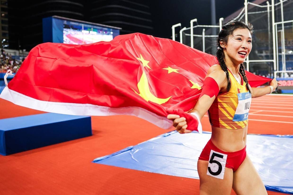Nhan sắc ngọt ngào của người đẹp điền kinh đất nước tỷ dân chạy 100 m rào tốt nhất châu Á 2024- Ảnh 2. Nhan sắc ngọt ngào của người đẹp điền kinh đất nước tỷ dân chạy 100 m rào tốt nhất châu Á 2024- Ảnh 2.