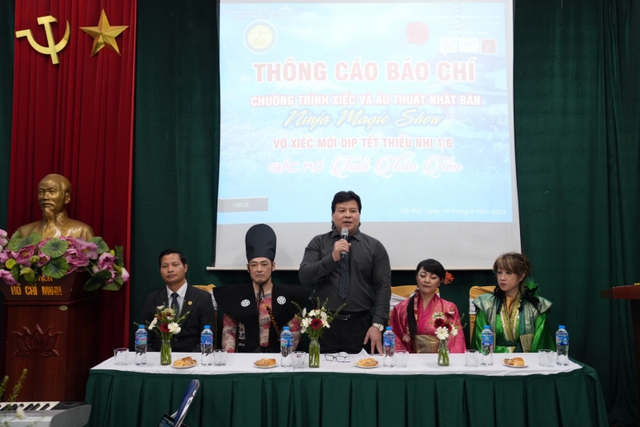 Lần đầu tiên Xiếc Việt kết hợp cùng ảo thuật và âm nhạc Nhật Bản - Ảnh 2. Lần đầu tiên Xiếc Việt kết hợp cùng ảo thuật và âm nhạc Nhật Bản - Ảnh 2.