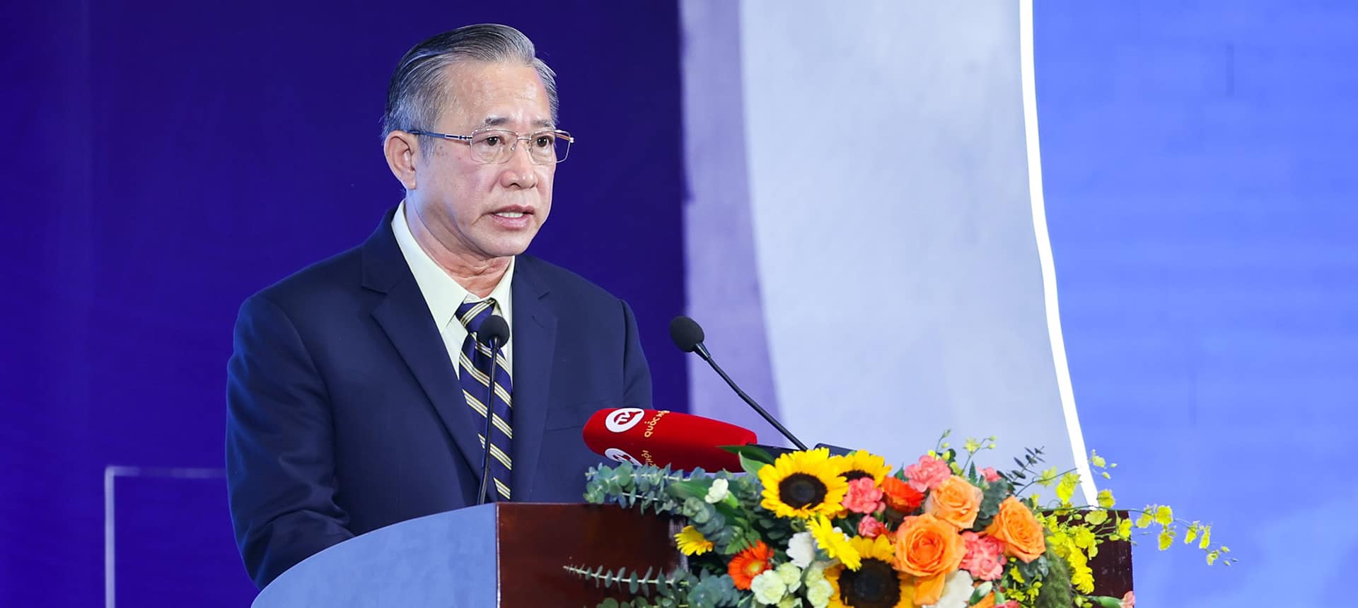 Tổng Giám đốc THACO Phạm Văn Tài cho biết việc ứng dụng sáng kiến, cải tiến vào thực tiễn sản xuất, giúp tiết kiệm hơn 70 tỷ đồng mỗi năm
