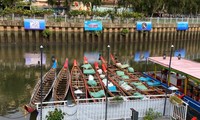Lần đầu tổ chức đua ghe ngo trên kênh Nhiêu Lộc - Thị Nghè