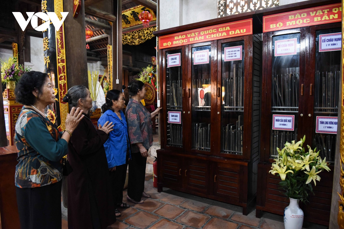 cận cảnh mộc bản hàng trăm tuổi vừa được công nhận bảo vật quốc gia ở bắc ninh hình ảnh 5 can canh moc ban hang tram tuoi vua duoc cong nhan bao vat quoc gia o bac ninh hinh anh 5