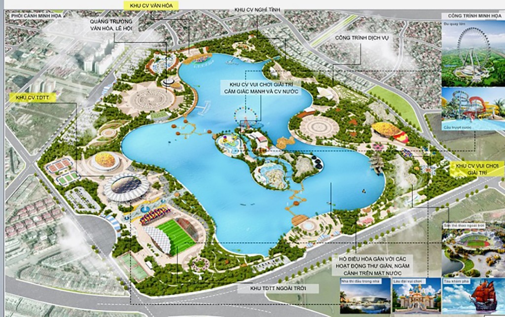 Cận cảnh nơi được Hà Nội đầu tư hơn 1.250 tỷ đồng xây dựng công viên văn hóa, thể thao Hà Đông ảnh 4