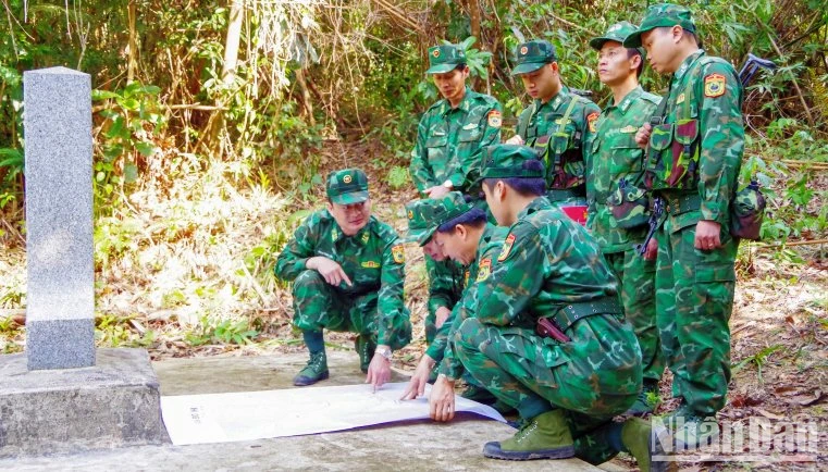 Tuần tra, quản lý, bảo vệ tuyến biên giới Việt Nam - Lào qua Thừa Thiên Huế ảnh 3