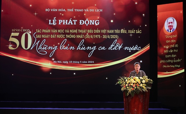 Phát động bình chọn tác phẩm văn học, nghệ thuật "Những bản hùng ca của đất nước" - Ảnh 3. Phát động bình chọn tác phẩm văn học, nghệ thuật "Những bản hùng ca của đất nước" - Ảnh 3.