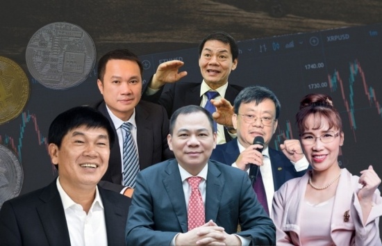 Infographic: Tài sản của các tỷ phú Việt Nam thay đổi chóng mặt ra sao trong năm 2024?