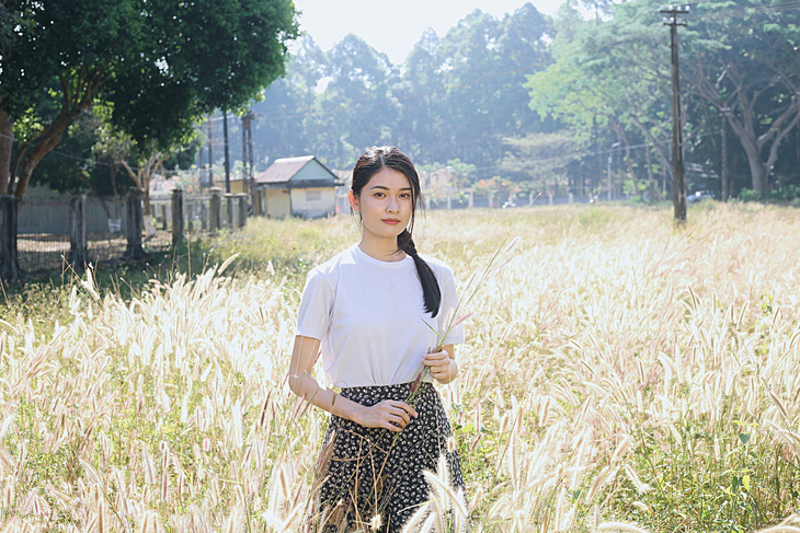 Xem các á hậu Thúy Ngân, Chế Nguyễn Quỳnh Châu, Thùy Dung đóng phim- Ảnh 7. Thùy Dung với vai diễn đầu tiên Ước mình cùng bay