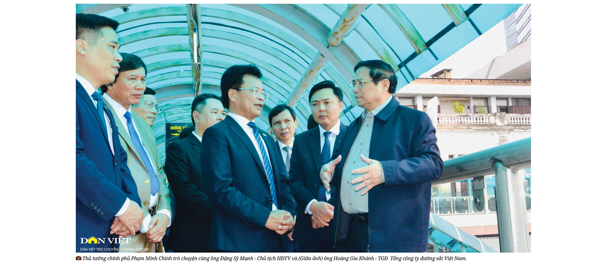 Ông Hoàng Gia Khánh - Tổng Giám đốc Đường sắt Việt Nam: Không thể cứ ngồi đó Ông Hoàng Gia Khánh - Tổng Giám đốc Đường sắt Việt Nam: Không thể cứ ngồi đó