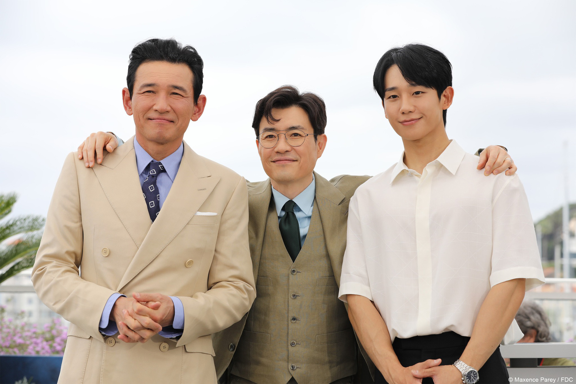 Từ trái sang: diễn viên Hwang Jung Min, đạo diễn Ryu Seung Wan và Jung Hae In - Ảnh: Getty Từ trái sang: diễn viên Hwang Jung Min, đạo diễn Ryu Seung Wan và Jung Hae In - Ảnh: Getty