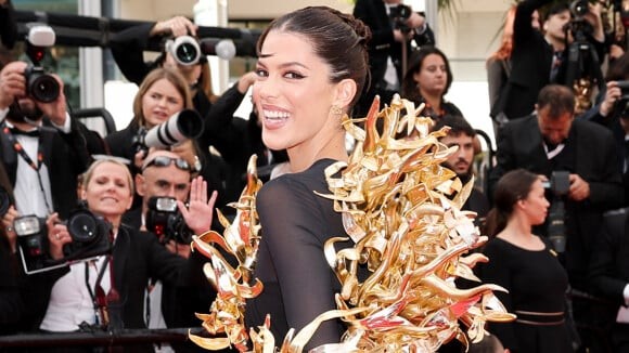 Hoa hậu Hoàn vũ gây chú ý với váy lạ mắt trên thảm đỏ Cannes ảnh 3