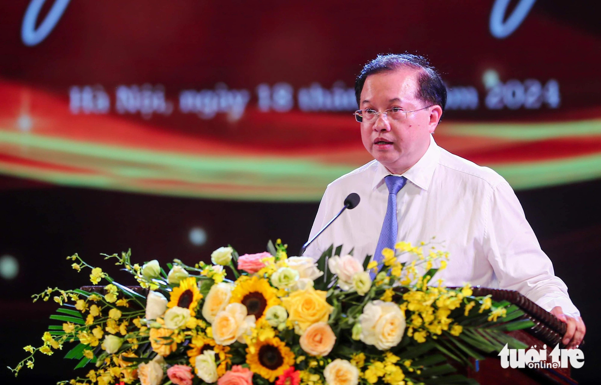 Thứ trưởng Bộ Văn hóa, Thể thao và Du lịch Tạ Quang Đông phát biểu tại lễ phát động - Ảnh: T.ĐIỂU Thứ trưởng Bộ Văn hóa, Thể thao và Du lịch Tạ Quang Đông làm trưởng ban giám khảo - Ảnh: T.ĐIỂU