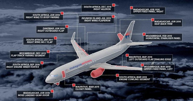 Sự thật thông tin máy bay MH370 mất tích bí ẩn được tìm thấy- Ảnh 4. Sự thật thông tin máy bay MH370 mất tích bí ẩn được tìm thấy- Ảnh 4.