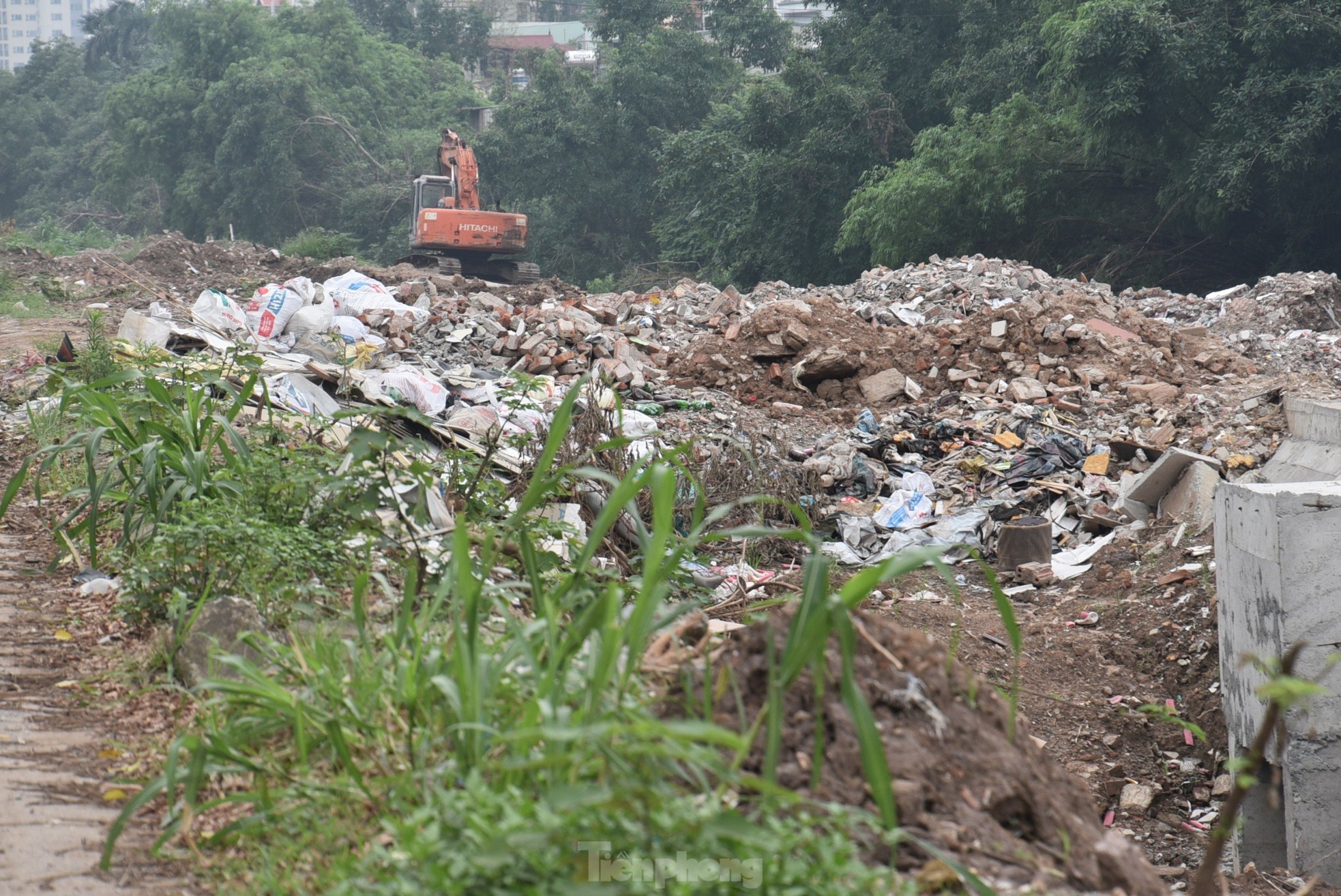 Bãi rác khổng lồ tại nơi Dự án kênh La Khê 'dậm chân tại chỗ' ảnh 5