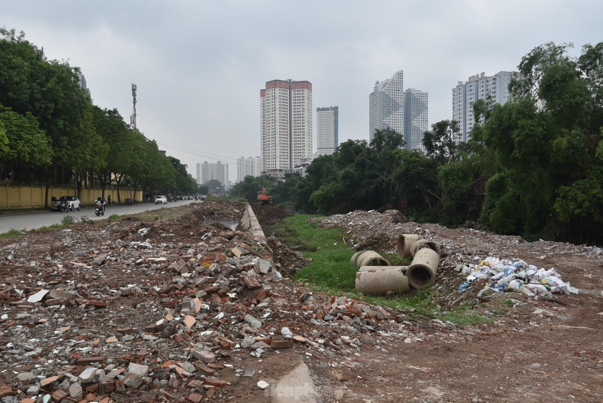 Bãi rác khổng lồ tại nơi Dự án kênh La Khê 'dậm chân tại chỗ' ảnh 9