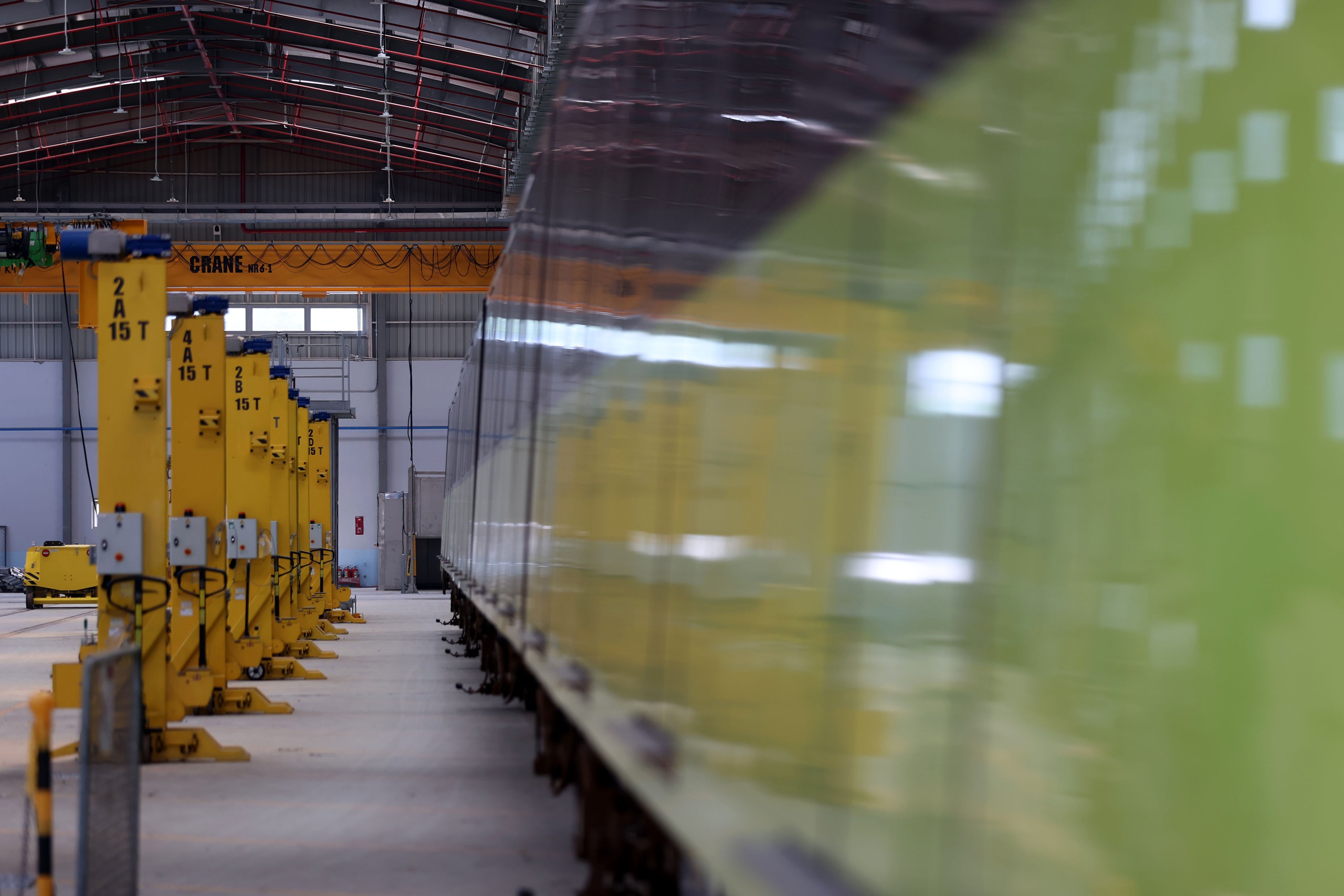 Toàn cảnh tuyến metro Nhổn - ga Hà Nội trước ngày đi vào hoạt động- Ảnh 9. Toàn cảnh tuyến metro Nhổn - ga Hà Nội trước ngày đi vào hoạt động- Ảnh 9.