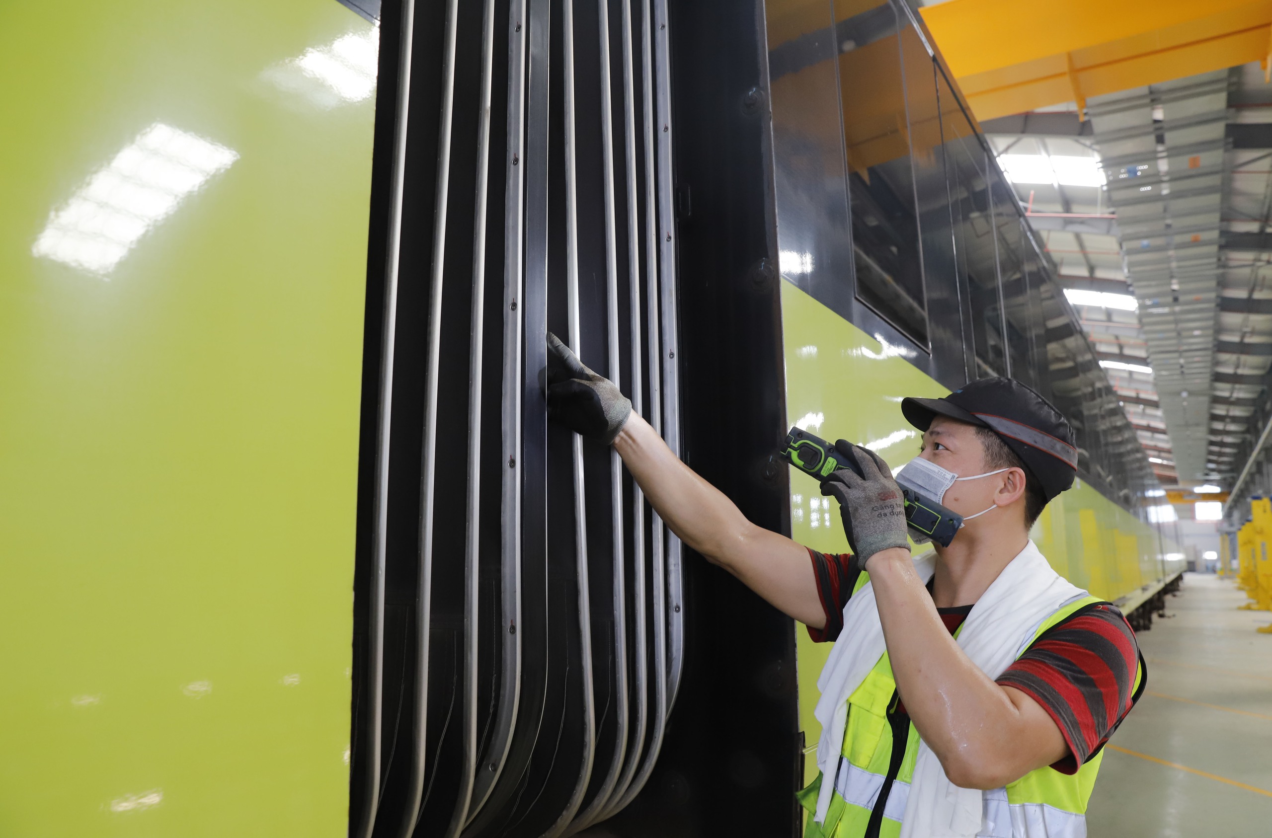 Toàn cảnh tuyến metro Nhổn - ga Hà Nội trước ngày đi vào hoạt động- Ảnh 18. Toàn cảnh tuyến metro Nhổn - ga Hà Nội trước ngày đi vào hoạt động- Ảnh 18.