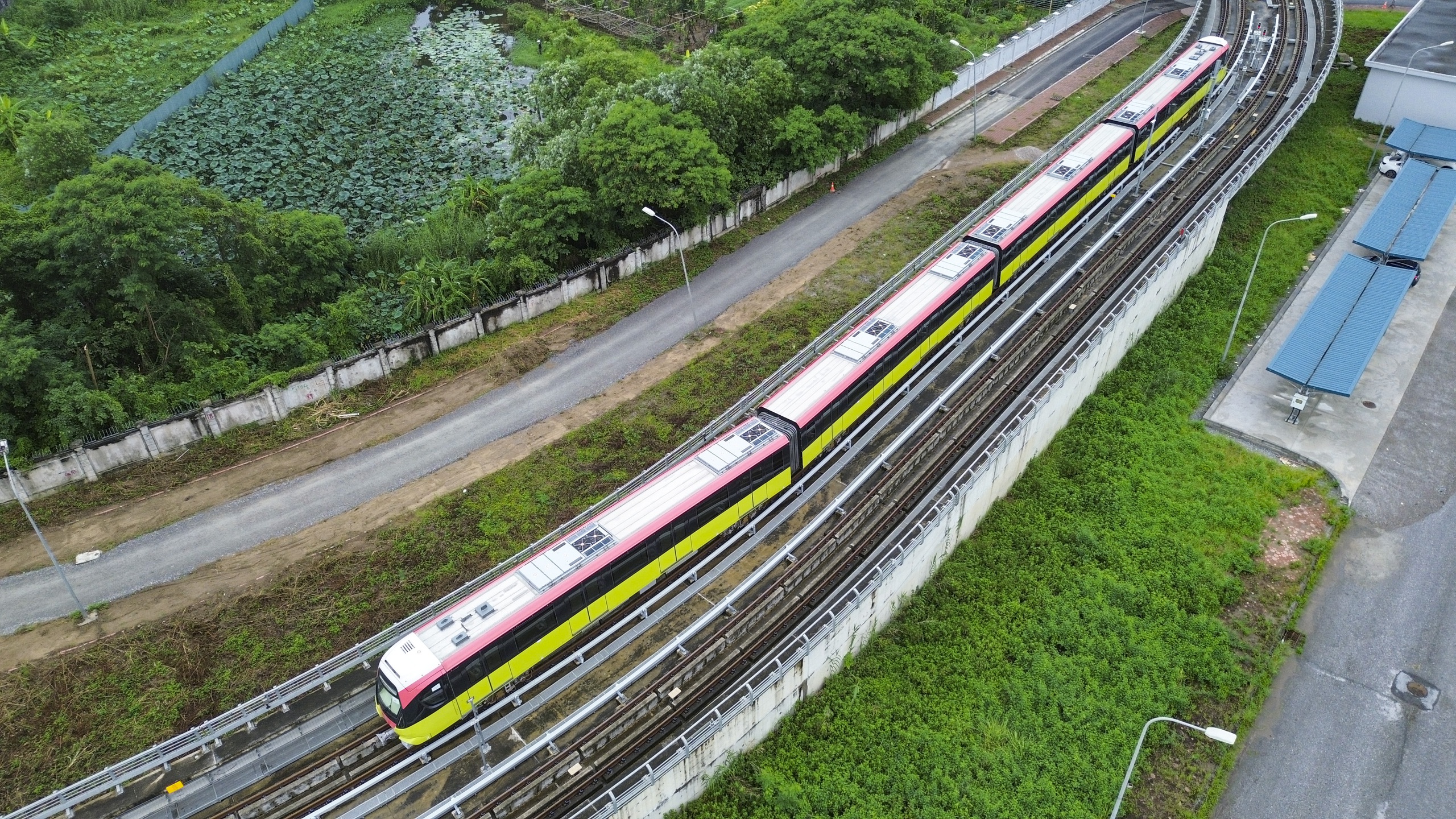 Toàn cảnh tuyến metro Nhổn - ga Hà Nội trước ngày đi vào hoạt động- Ảnh 34. Toàn cảnh tuyến metro Nhổn - ga Hà Nội trước ngày đi vào hoạt động- Ảnh 34.