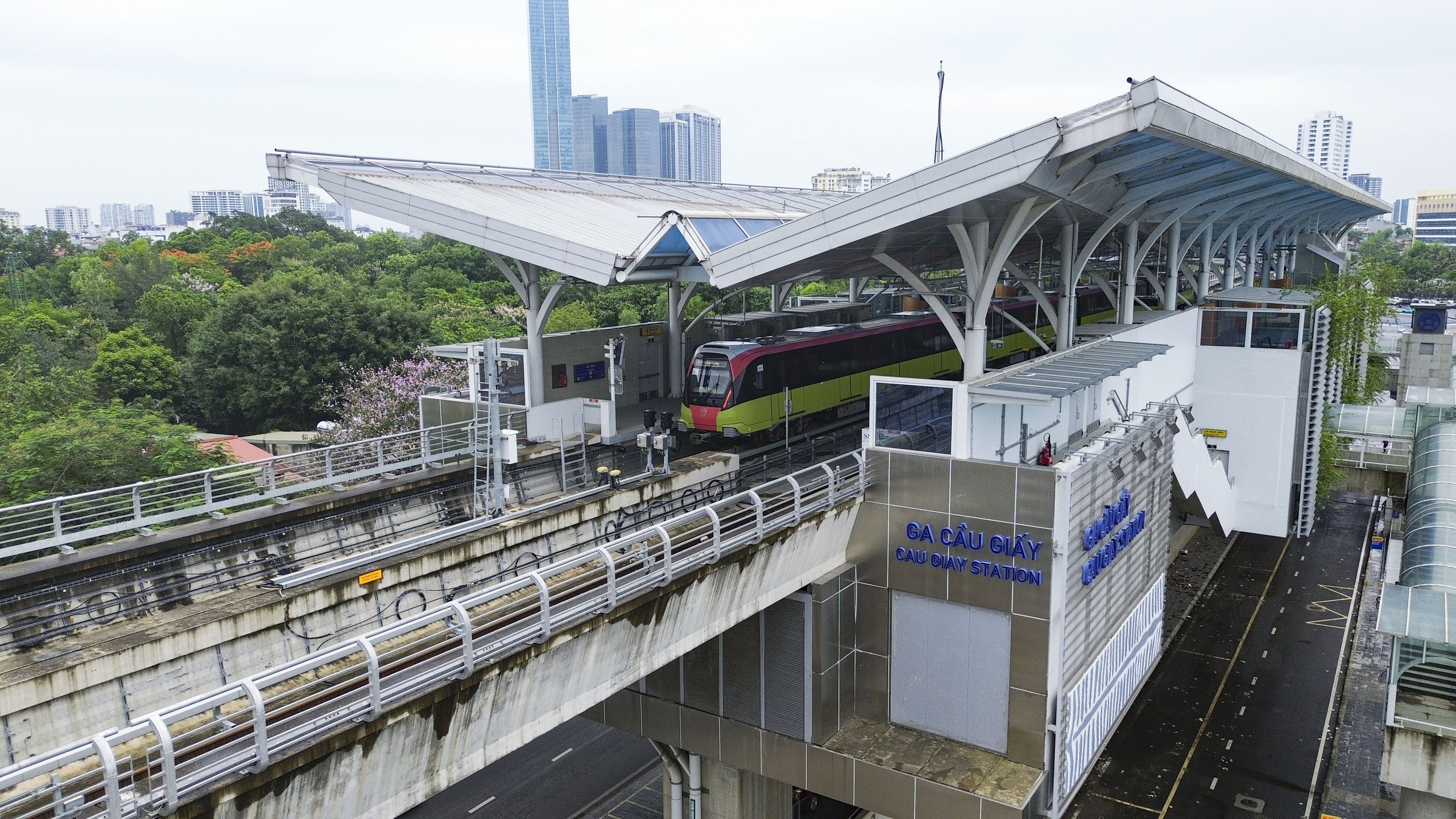 Toàn cảnh tuyến metro Nhổn - ga Hà Nội trước ngày đi vào hoạt động- Ảnh 36. Toàn cảnh tuyến metro Nhổn - ga Hà Nội trước ngày đi vào hoạt động- Ảnh 36.