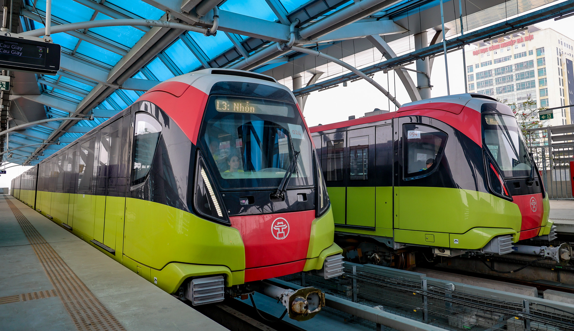 Toàn cảnh tuyến metro Nhổn - ga Hà Nội trước ngày đi vào hoạt động- Ảnh 57. Toàn cảnh tuyến metro Nhổn - ga Hà Nội trước ngày đi vào hoạt động- Ảnh 57.