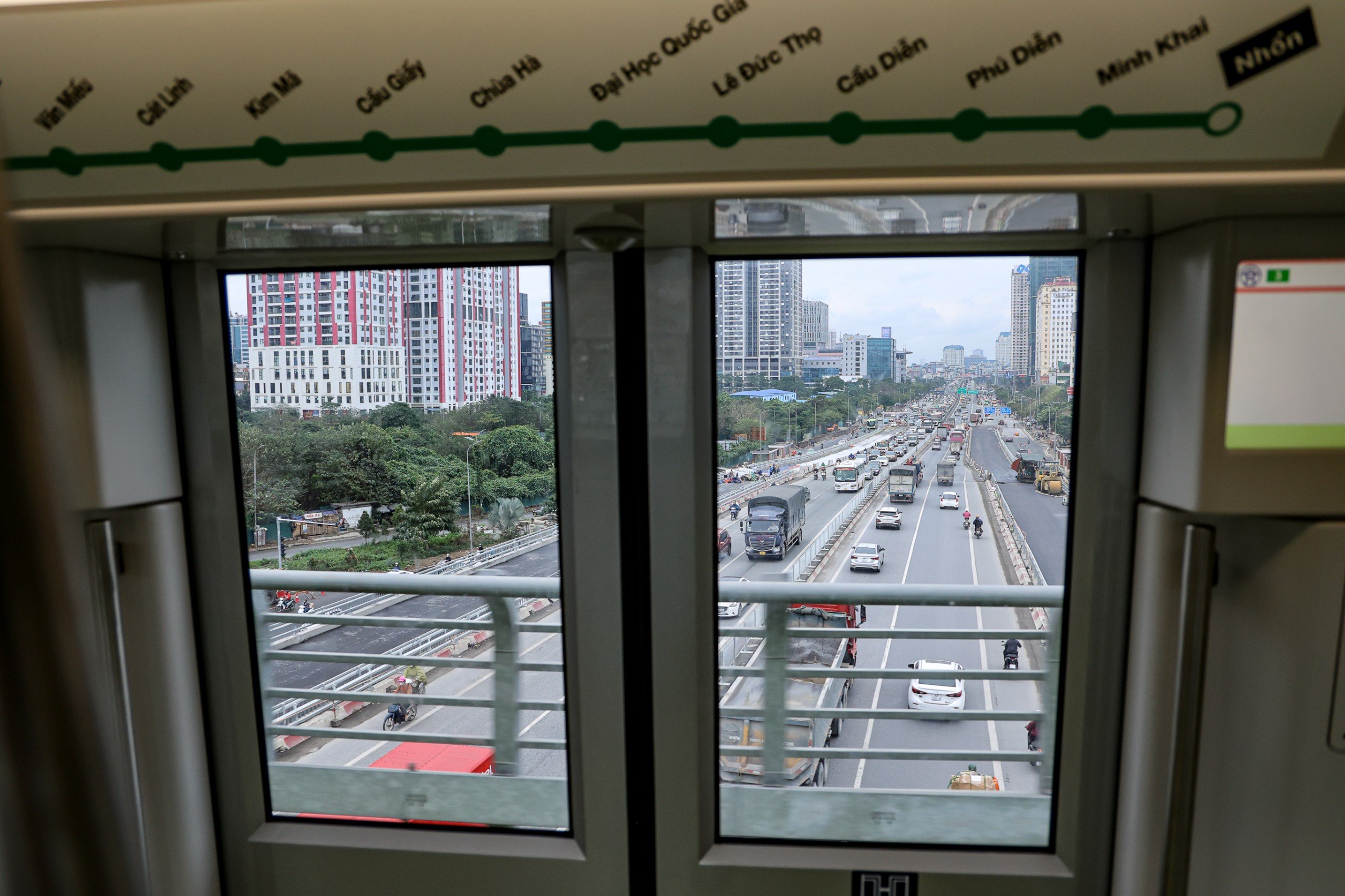 Toàn cảnh tuyến metro Nhổn - ga Hà Nội trước ngày đi vào hoạt động- Ảnh 59. Toàn cảnh tuyến metro Nhổn - ga Hà Nội trước ngày đi vào hoạt động- Ảnh 59.
