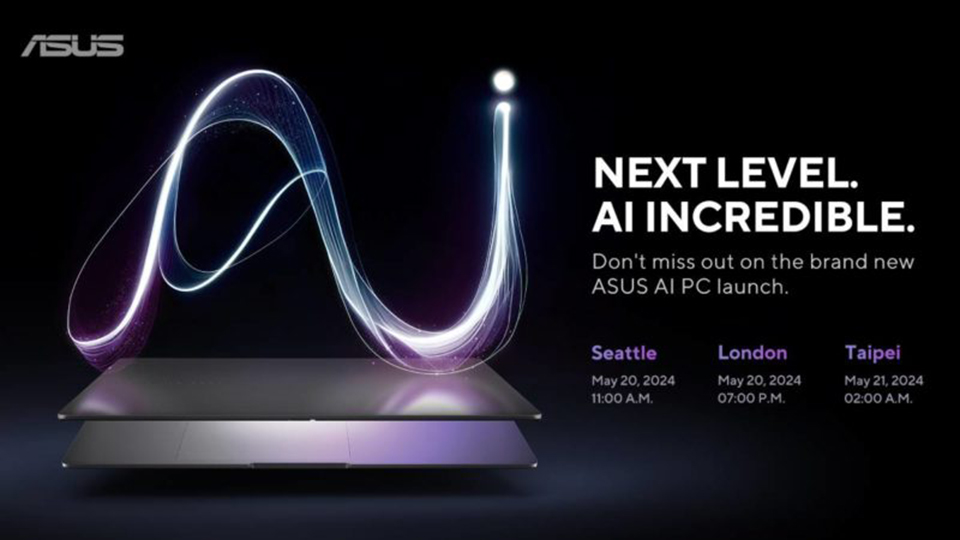 Asus sắp giới thiệu máy tính xách tay Snapdragon X Elite đầu tiên- Ảnh 1. Nội dung thư mời và thời điểm diễn ra hội nghị