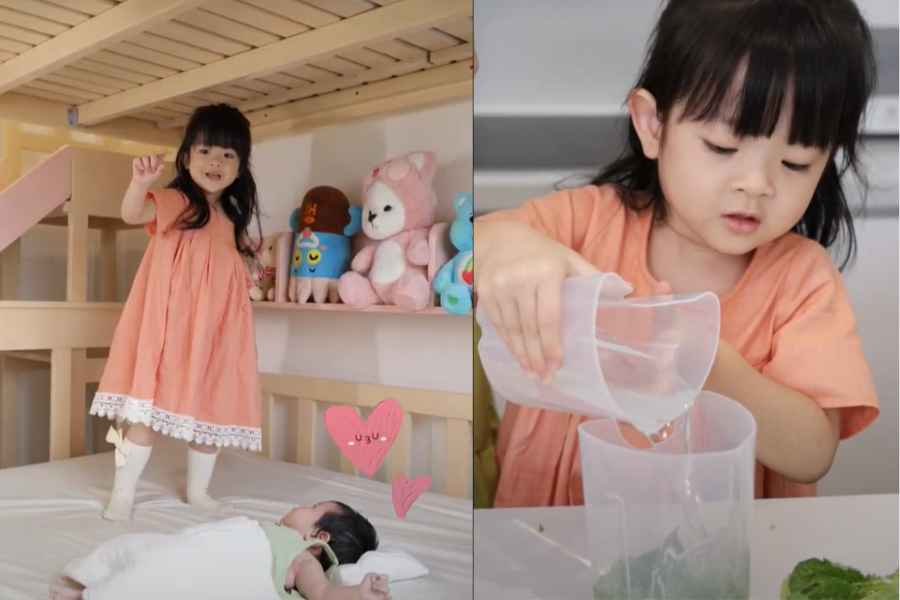 Bật mí bí kíp giúp Bona nhà Trương Mỹ Nhân phát triển trí não vượt trội- Ảnh 1. Bật mí bí kíp giúp Bona nhà Trương Mỹ Nhân phát triển trí não vượt trội- Ảnh 1.