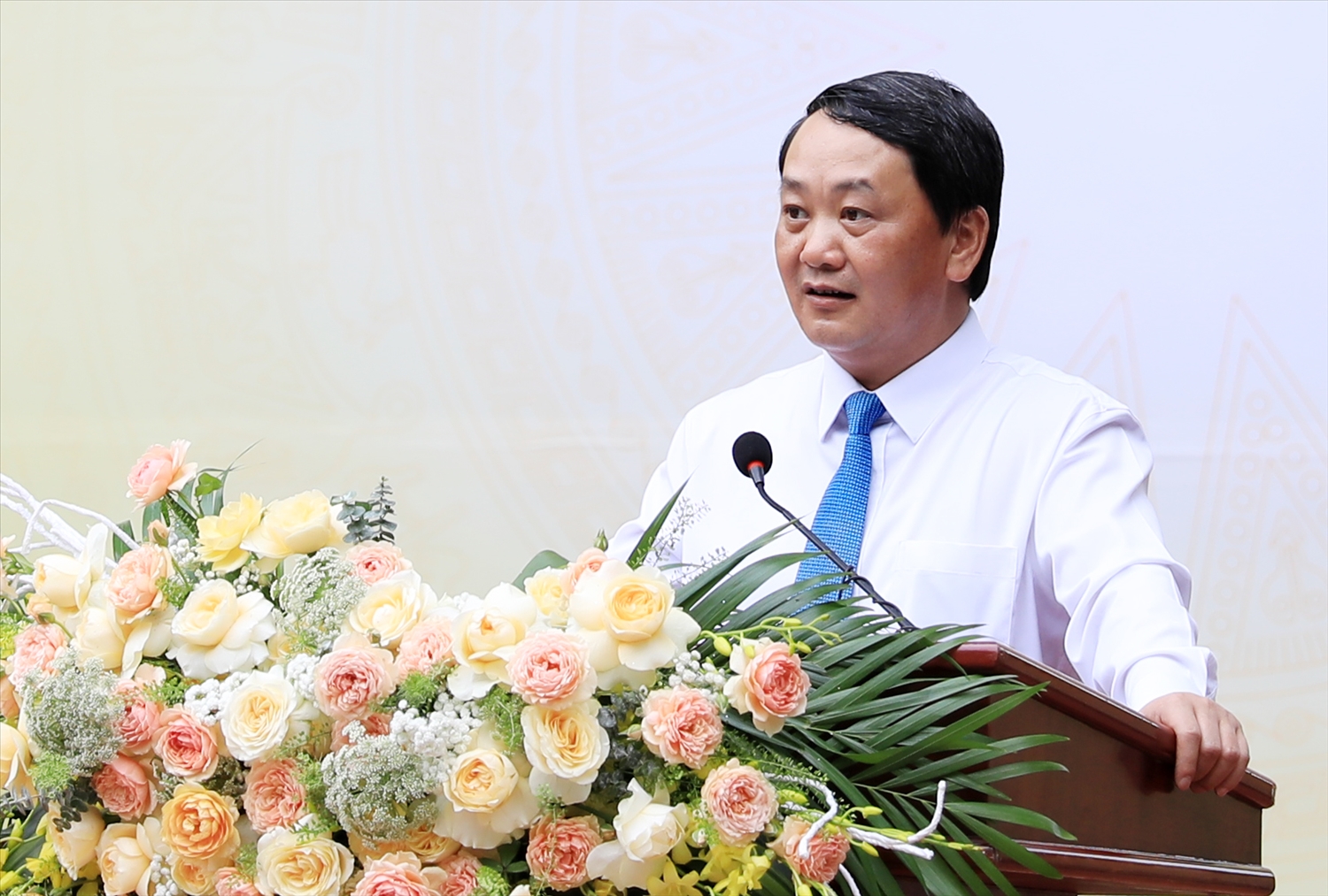 Bộ trưởng, Chủ nhiệm Ủy ban Dân tộc Hầu A Lềnh phát biểu tại buổi lễ. (Ảnh Mạnh Hùng) Bộ trưởng, Chủ nhiệm Ủy ban Dân tộc Hầu A Lềnh phát biểu tại buổi lễ. (Ảnh Mạnh Hùng)