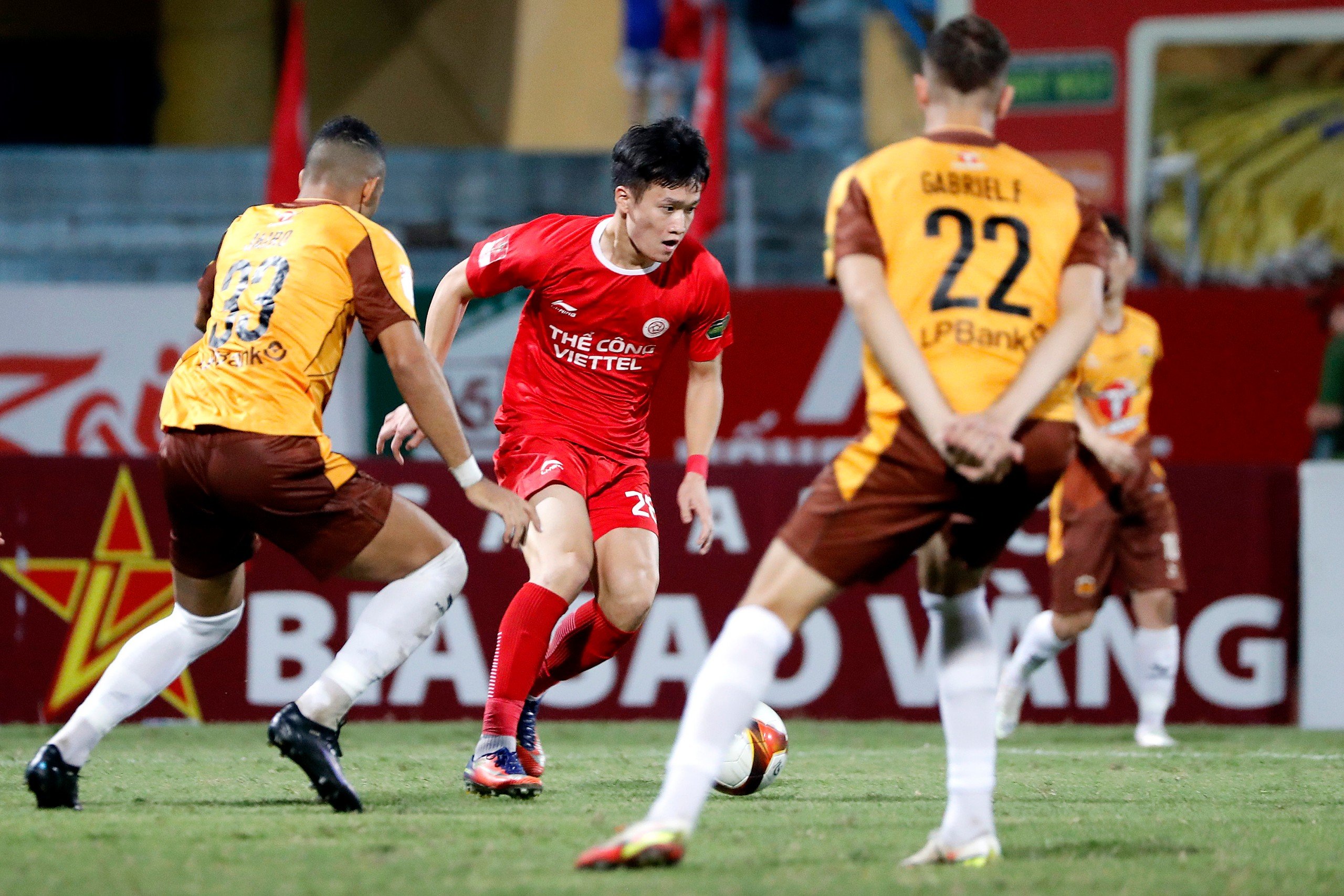 Lịch thi đấu và trực tiếp V-League hôm nay (9.5): CLB Thể Công Viettel vượt khó- Ảnh 1. Nguyễn Hoàng Đức được kỳ vọng tỏa sáng, đưa CLB Thể Công Viettel khỏi vòng nguy hiểm ở cuối bảng xếp hạng V-League 2023-2024