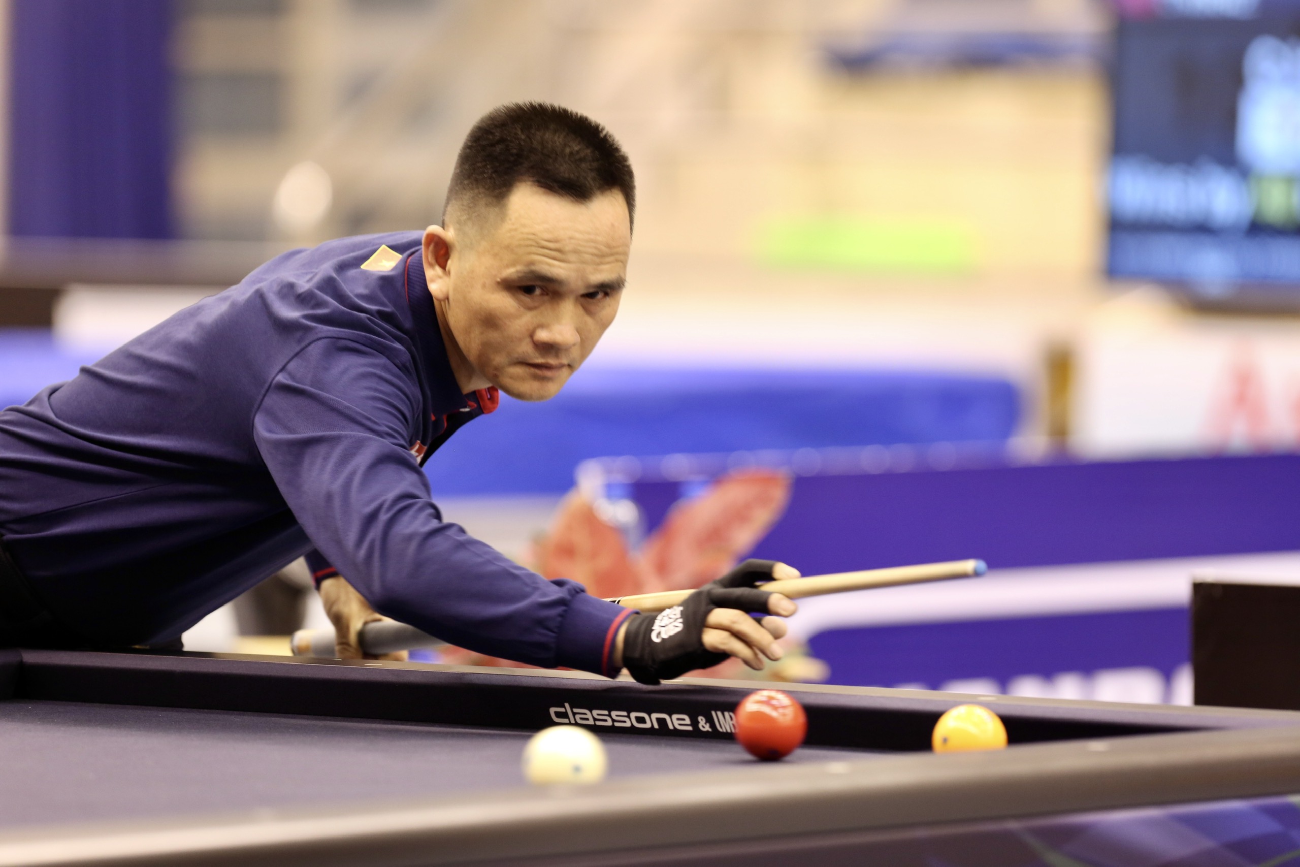 Đánh bại cả Trần Quyết Chiến, tay cơ Việt Nam lại gây sốc tại World Cup billiard 3 băng- Ảnh 1. Đánh bại cả Trần Quyết Chiến, tay cơ Việt Nam lại gây sốc tại World Cup billiard 3 băng- Ảnh 1.